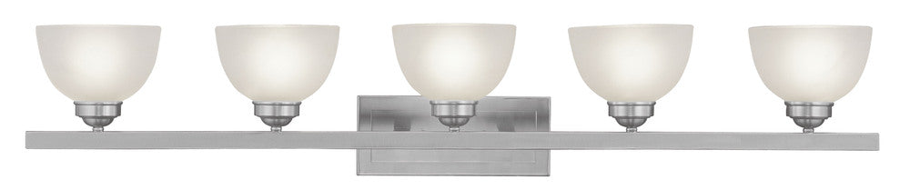 Livex Lighting SOMERSET 4205-91 Bathroom Fixture Nautical - Brushed Nickel