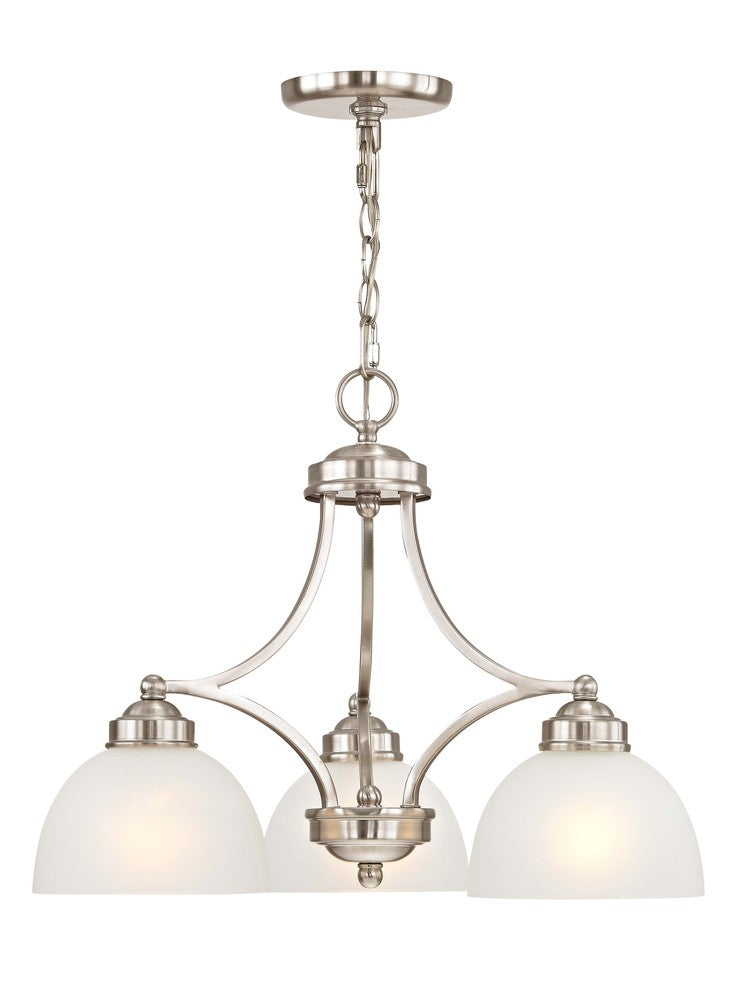 Livex Lighting SOMERSET 4223-91 Chandelier Transitional - Brushed Nickel