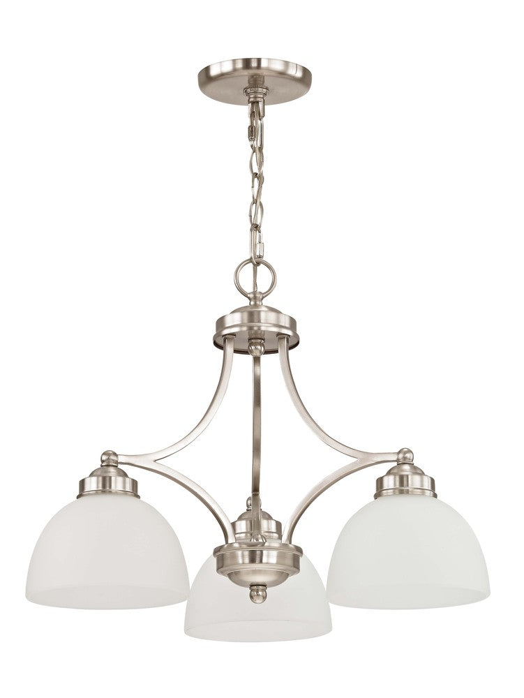 Livex Lighting SOMERSET 4223-91 Chandelier Transitional - Brushed Nickel