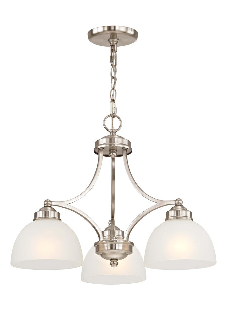 Livex Lighting SOMERSET 4223-91 Chandelier Transitional - Brushed Nickel