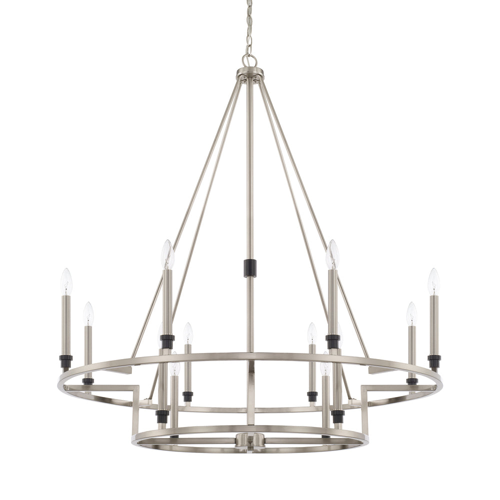 Capital Lighting TUX 425201BT Chandelier Traditional - Black Tie