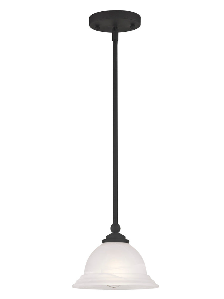 Livex Lighting NORTH PORT 4256-04 Mini Pendant Traditional - Black