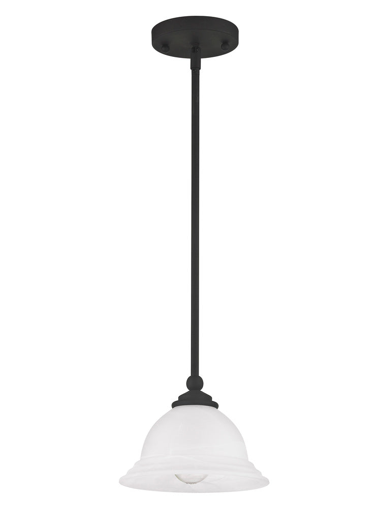 Livex Lighting NORTH PORT 4256-04 Mini Pendant Traditional - Black