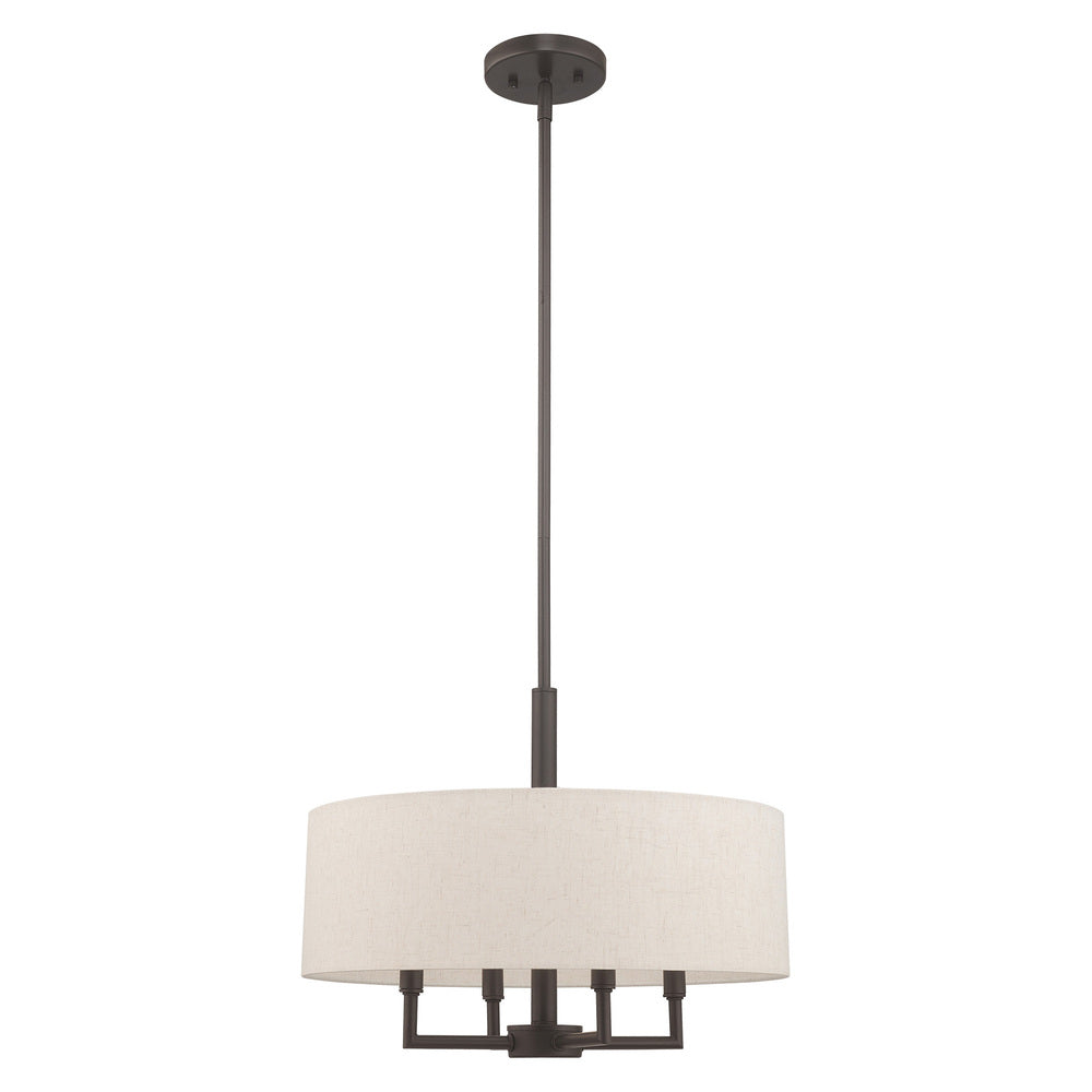 Livex Lighting MONROE 42604-92 Pendant Transitional - English Bronze