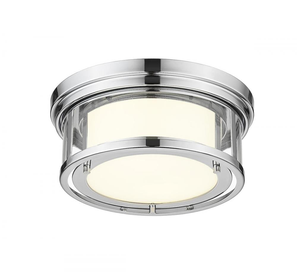 Z-Lite Lighting 426F12-CH Flush Mount Contemporary - Chrome