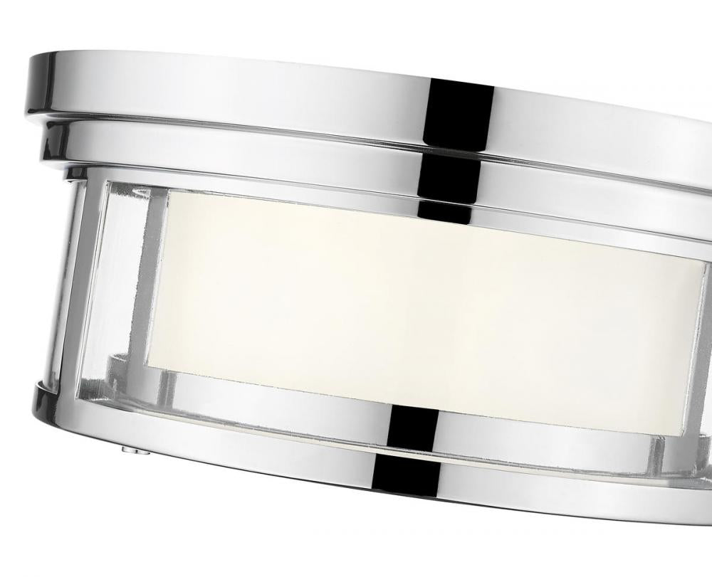 Z-Lite Lighting 426F12-CH Flush Mount Contemporary - Chrome