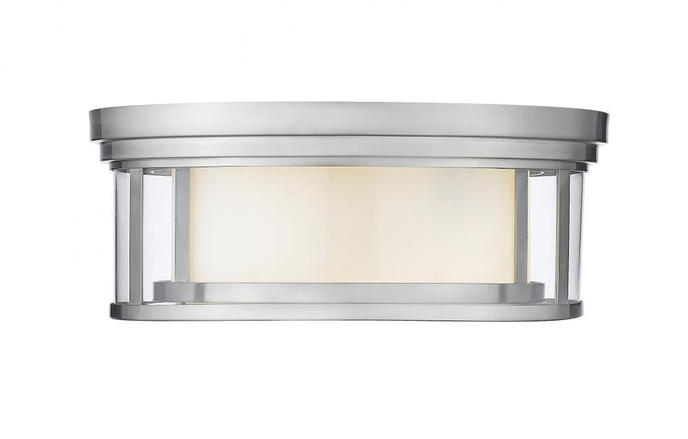 Z-Lite Lighting 426F16-BN Flush Mount Contemporary - Nickel