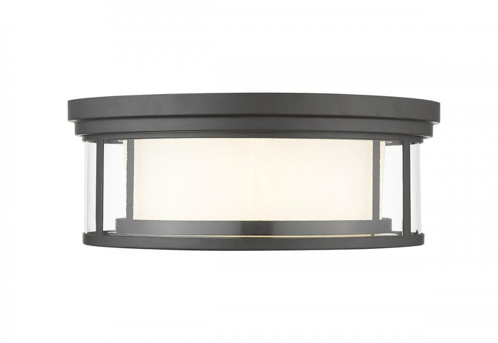 Z-Lite Lighting 426F16-BRZ Flush Mount Contemporary - Bronze