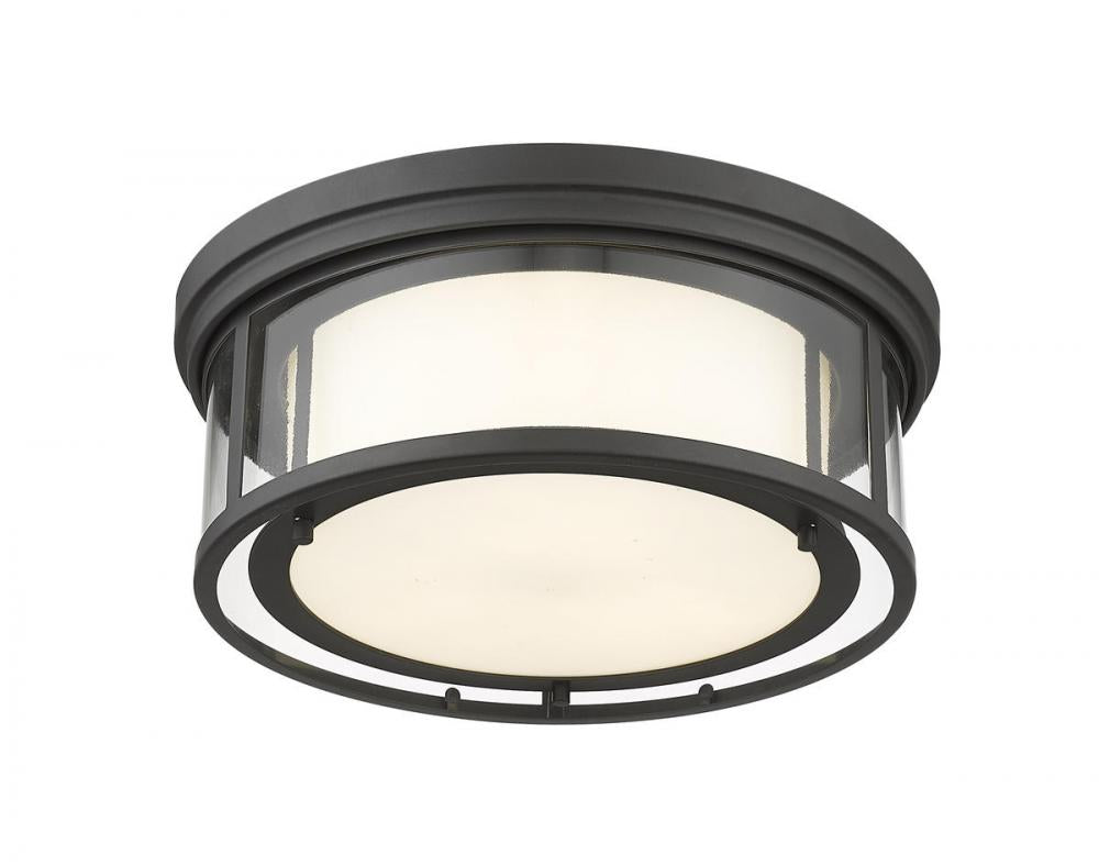 Z-Lite Lighting 426F16-BRZ Flush Mount Contemporary - Bronze