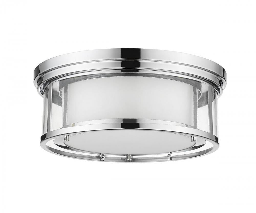 Z-Lite Lighting 426F16-CH Flush Mount Contemporary - Chrome