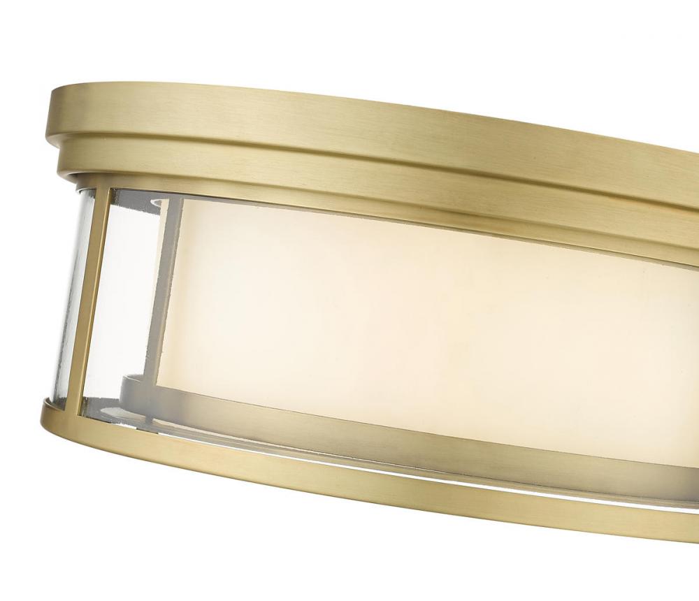 Z-Lite Lighting 426F16-OBR Flush Mount Contemporary - Brass