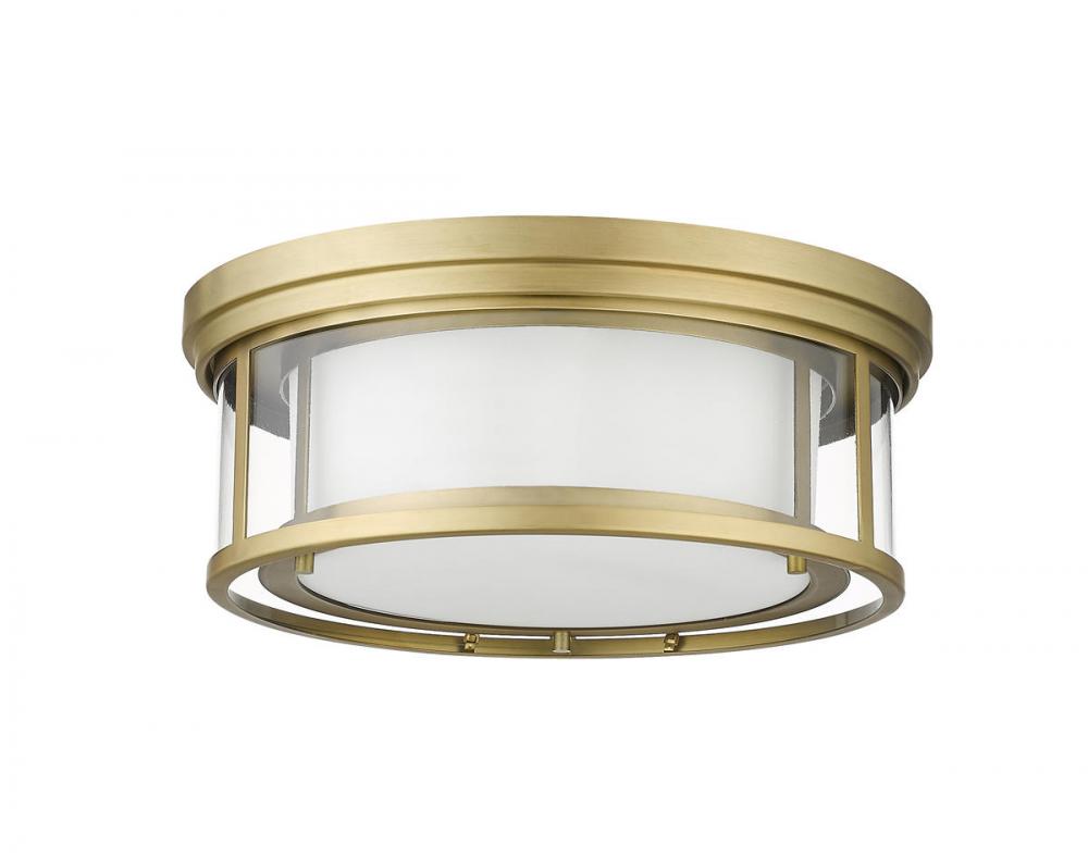 Z-Lite Lighting 426F16-OBR Flush Mount Contemporary - Brass