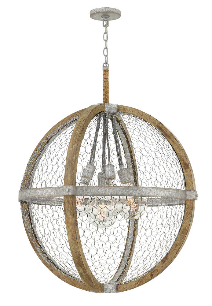 Hinkley Lighting HEYWOOD 4279WZ Chandelier Traditional - Steel