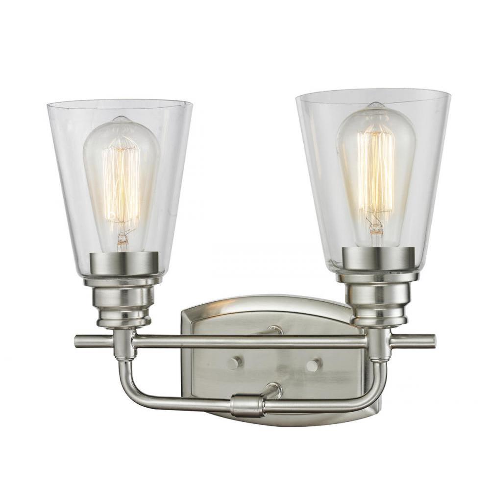 2 Light Vanity-Clear