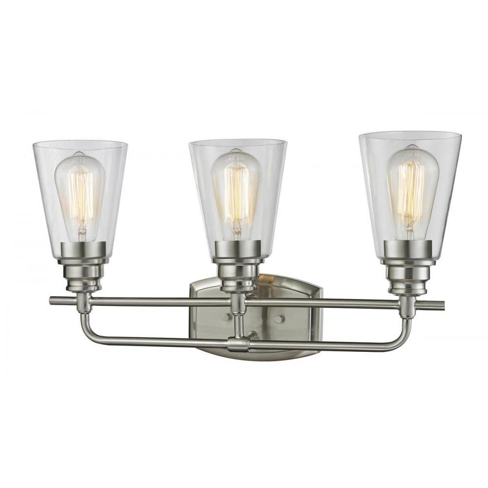 3 Light Vanity-Clear