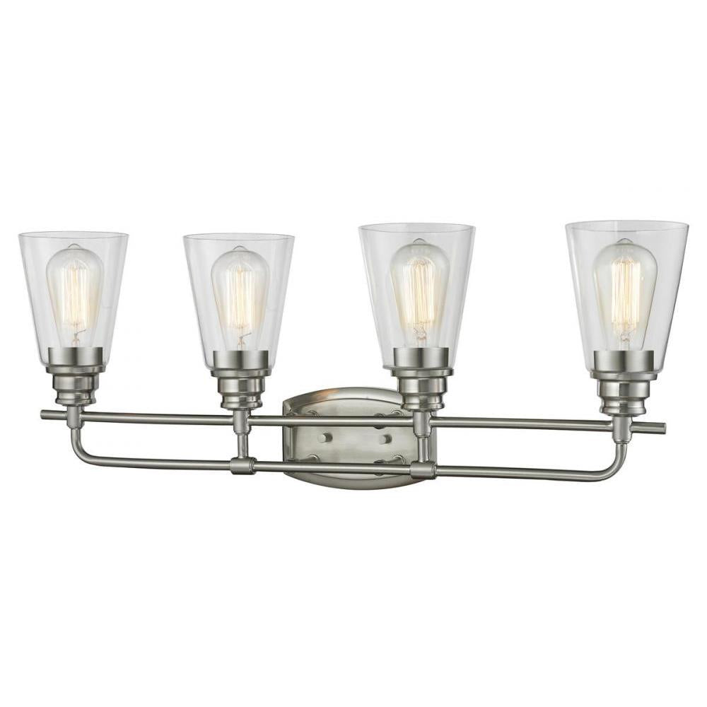 4 Light Vanity-Clear