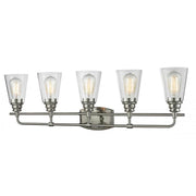 5 Light Vanity-Clear