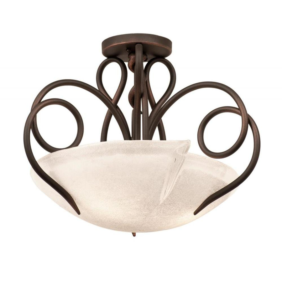 Tribecca 21 Inch Wall Sconce – Antique Copper – 4288AC/FROST