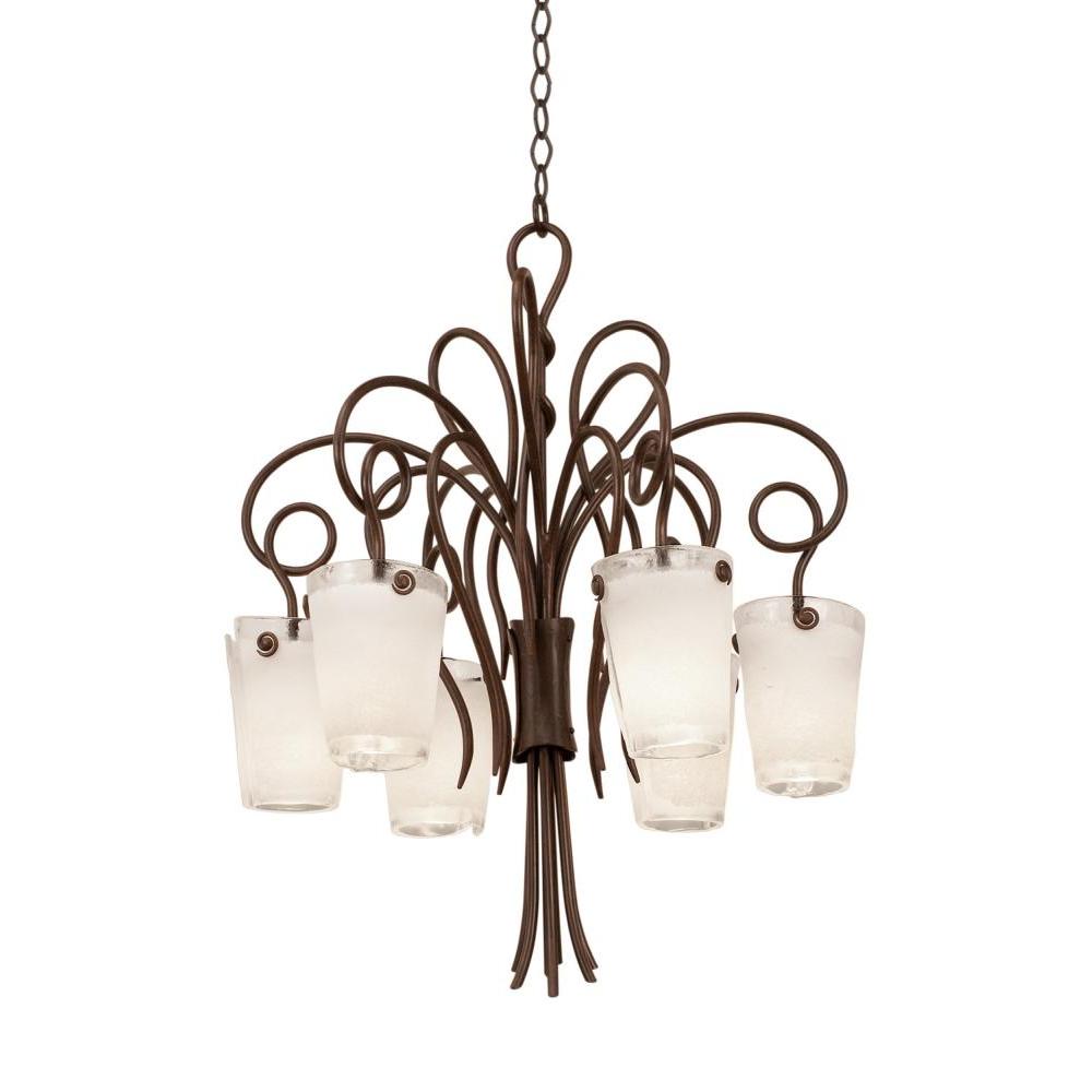 Tribecca 32 Inch Wall Sconce – Antique Copper – 4289AC/FROST