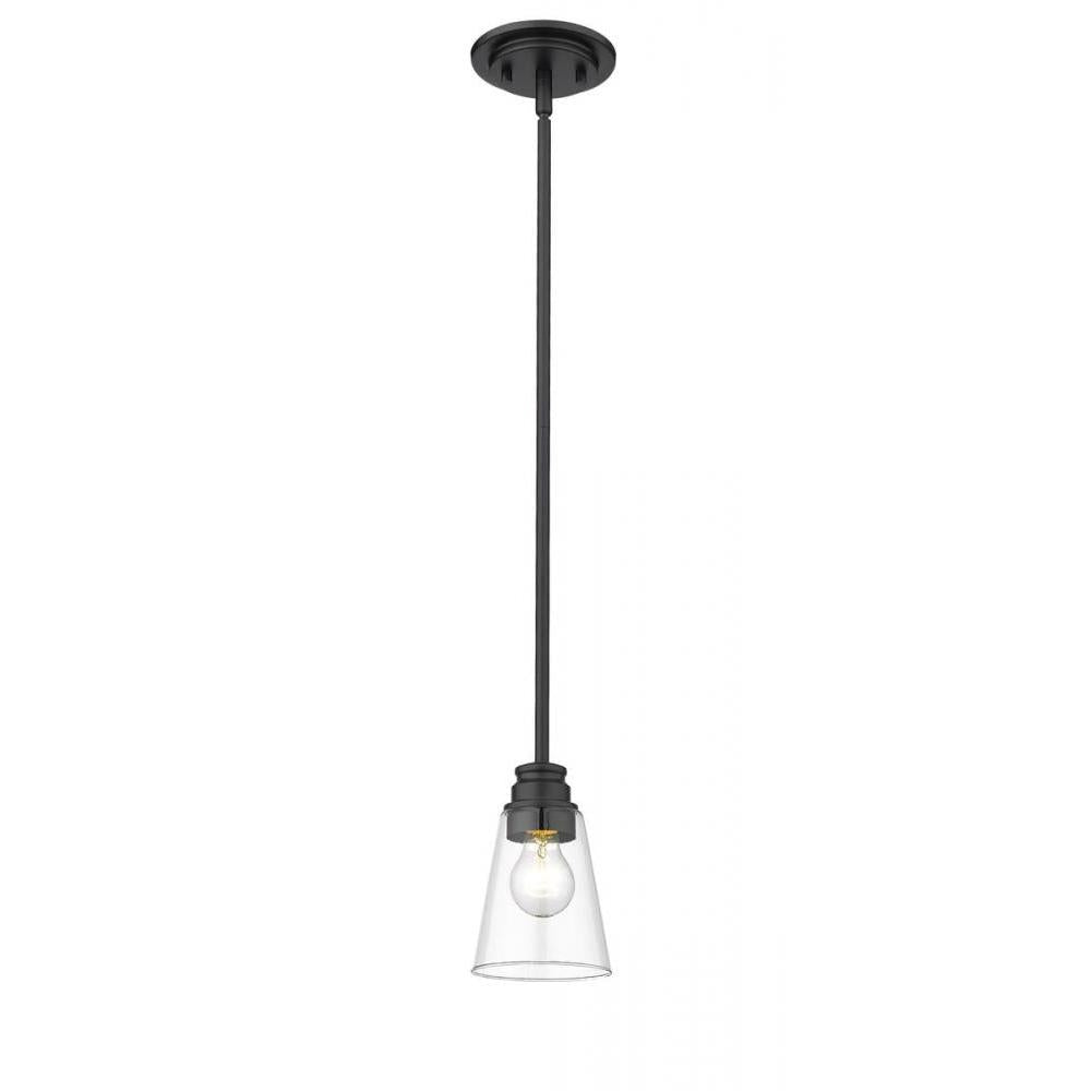 1 Light Pendant-Clear
