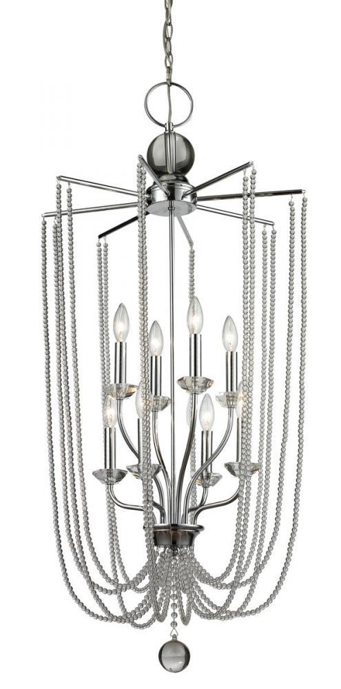 Z-Lite Lighting 429-8C-CH Chandelier Restoration - Chrome