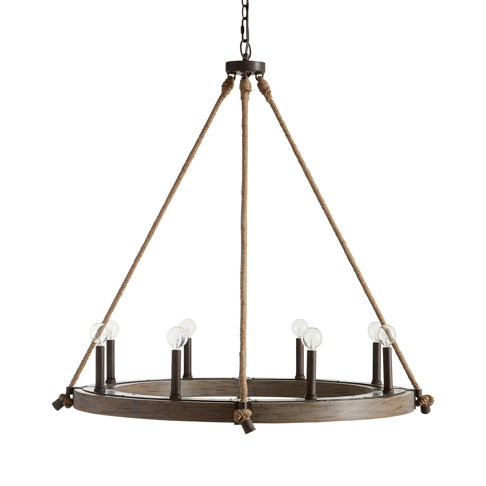 Capital Lighting TYBEE 429681NG Chandelier Traditional - Nordic Grey