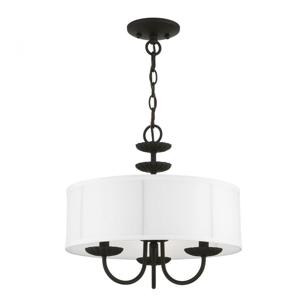 Livex Lighting BROOKDALE 42983-04 Pendant Transitional - Black