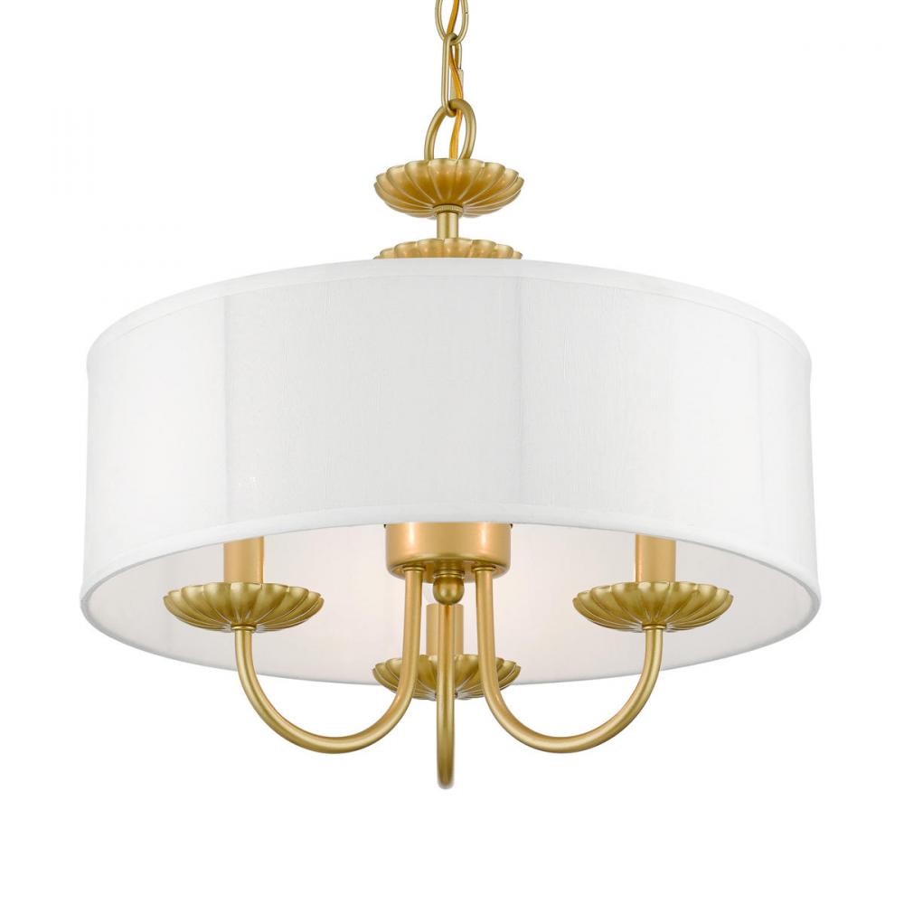 Livex Lighting BROOKDALE 42983-33 Pendant Transitional - Soft Gold