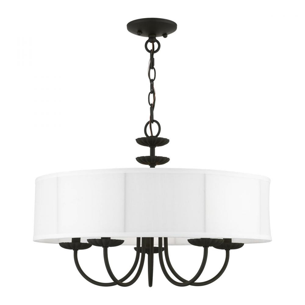 Livex Lighting BROOKDALE 42985-04 Pendant Transitional - Black