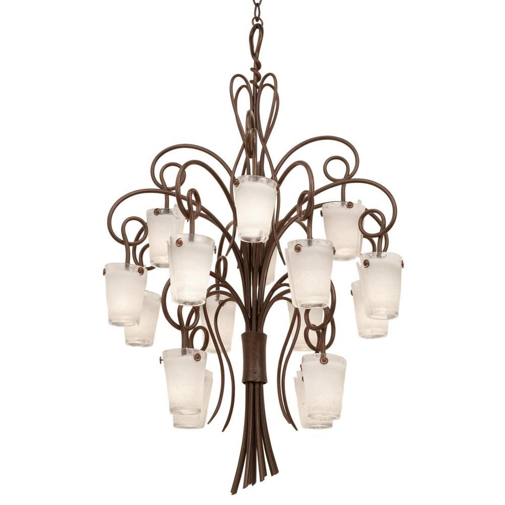 Tribecca 48 Inch Wall Sconce – Antique Copper – 4299AC/FROST