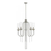 5 Light Chandelier-Clear