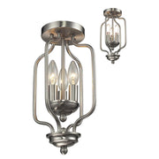 3 Light Flush Mount Light