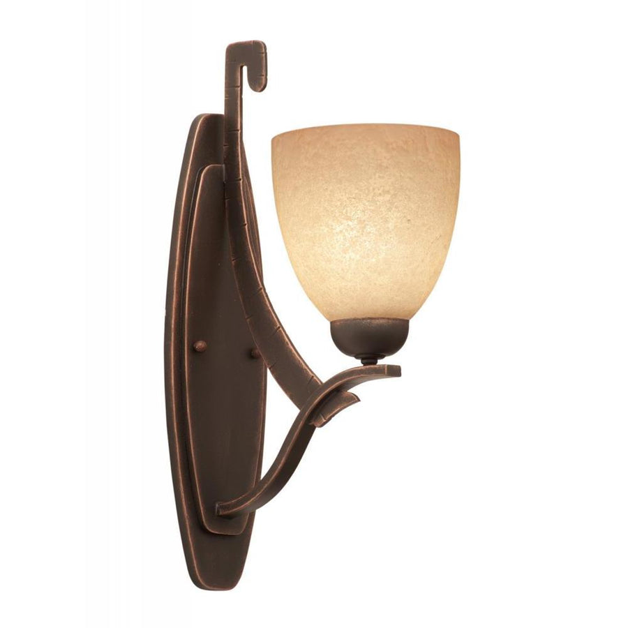 Copenhagen 5 Inch Wall Sconce – Pearl Silver – 4341PS/1365
