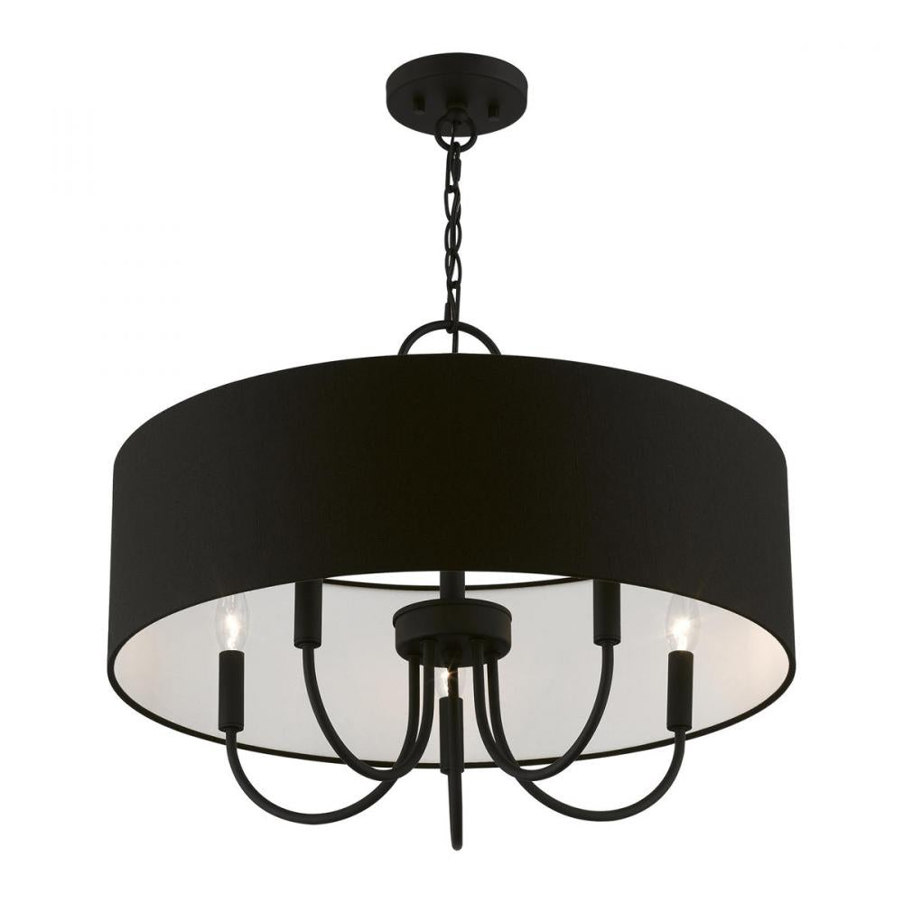 Livex Lighting BAINBRIDGE 43445-04 Pendant Transitional - Black