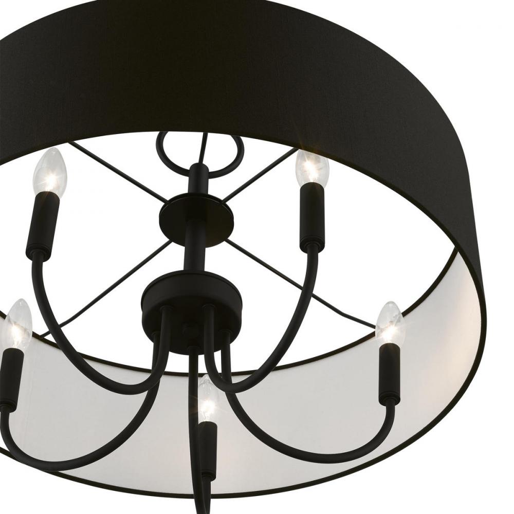 Livex Lighting BAINBRIDGE 43445-04 Pendant Transitional - Black