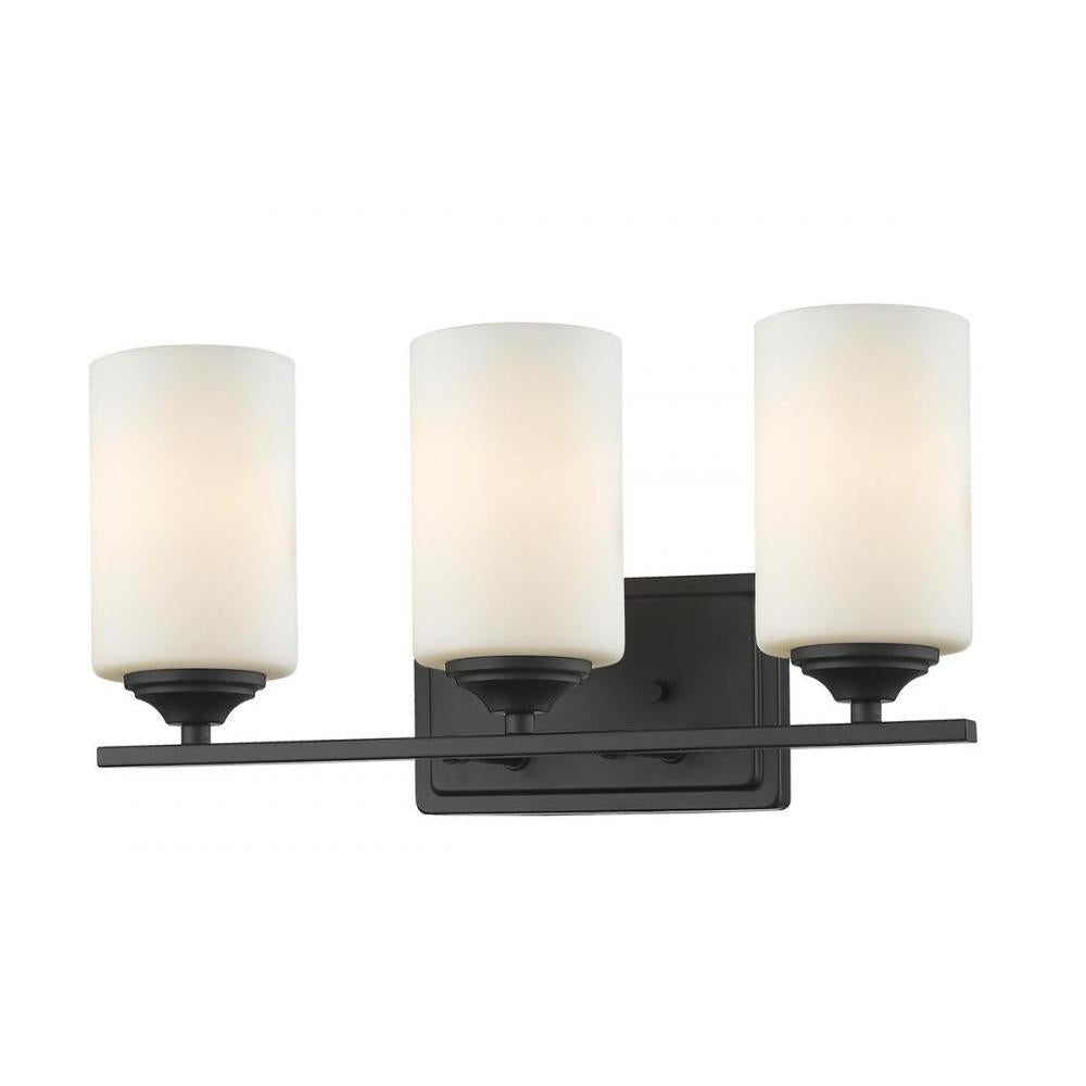 3 Light Vanity-Matte Opal