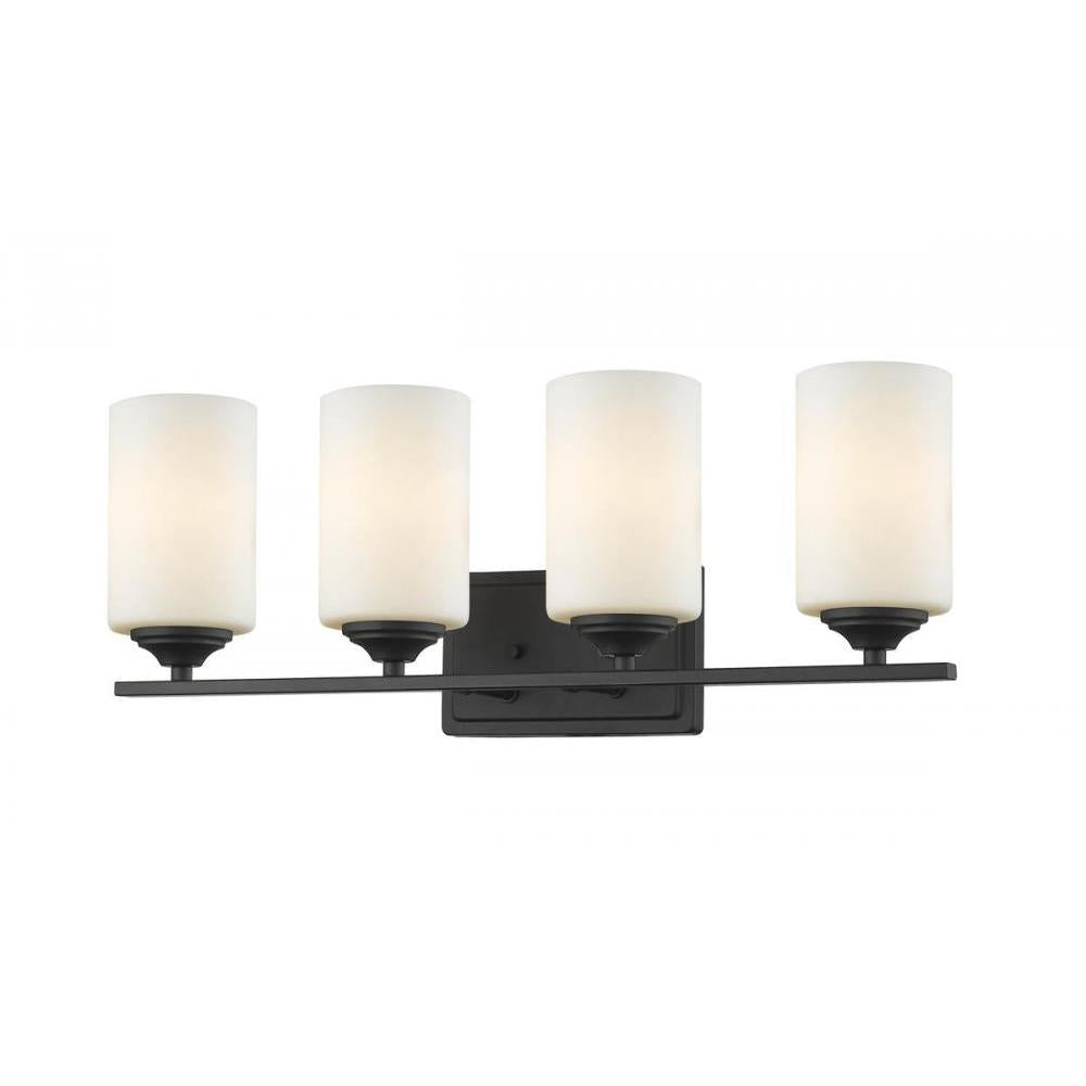 4 Light Vanity-Matte Opal