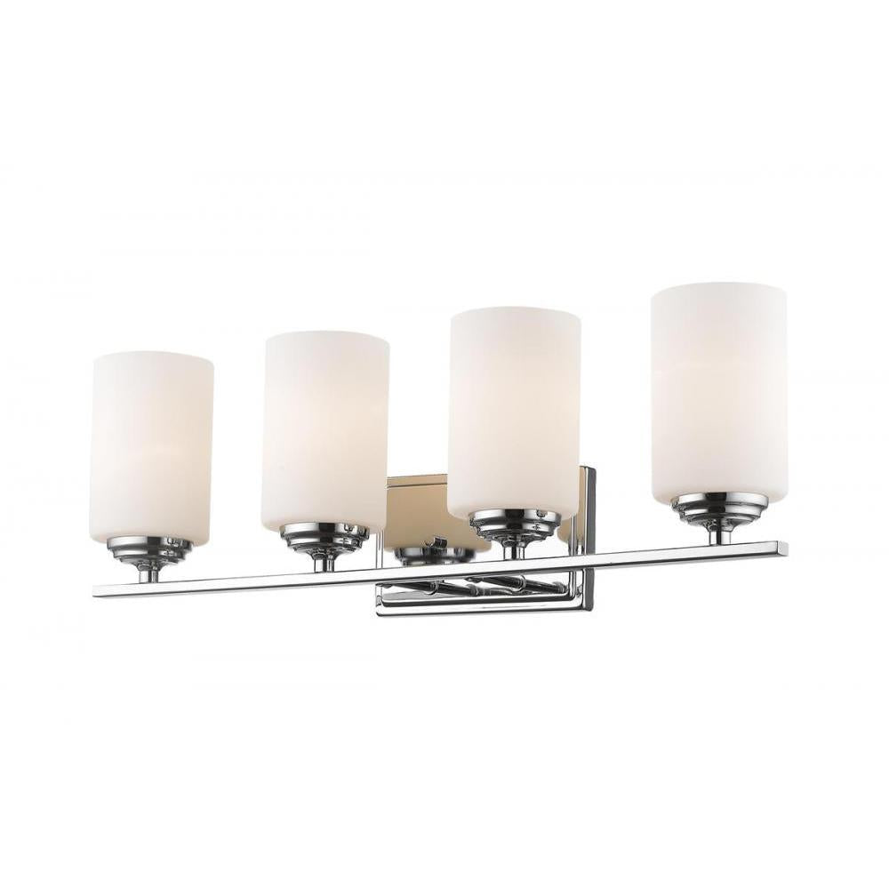 4 Light Vanity-Matte Opal