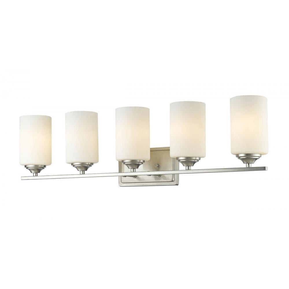 5 Light Vanity-Matte Opal