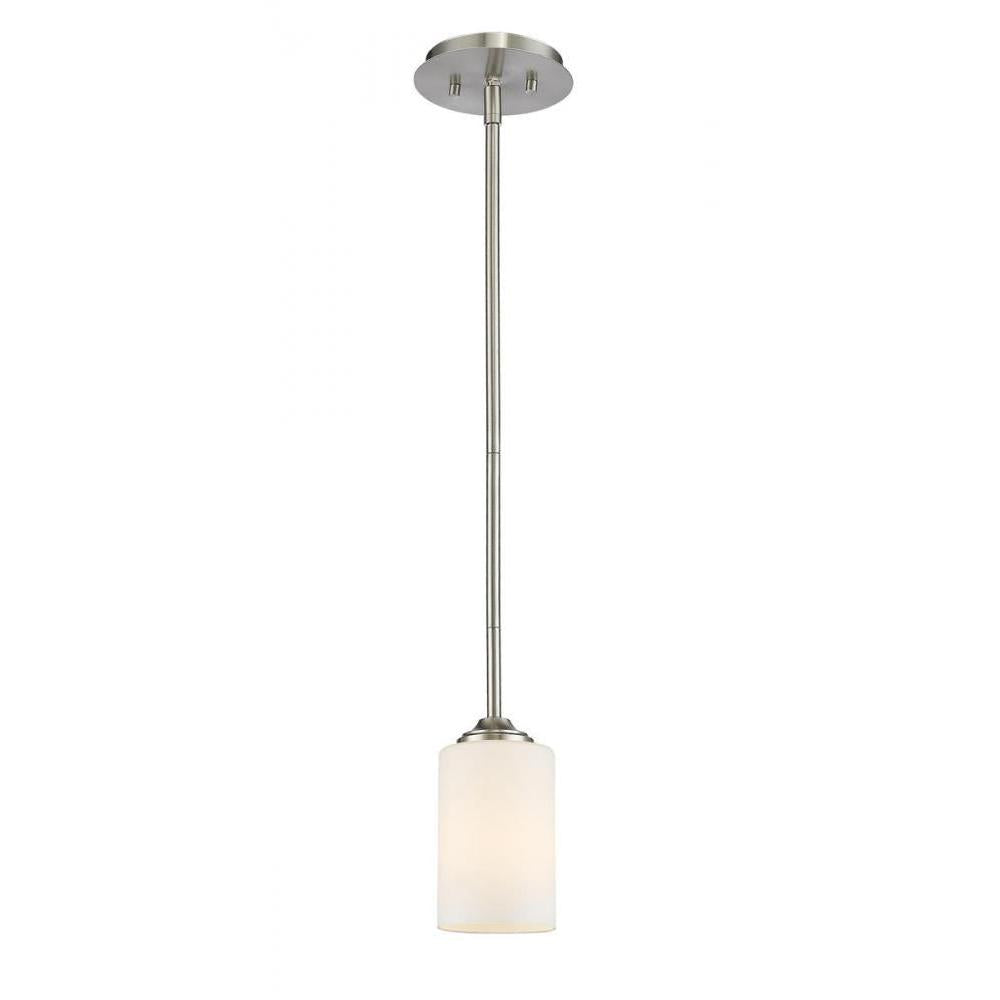 1 Light Pendant-Matte Opal