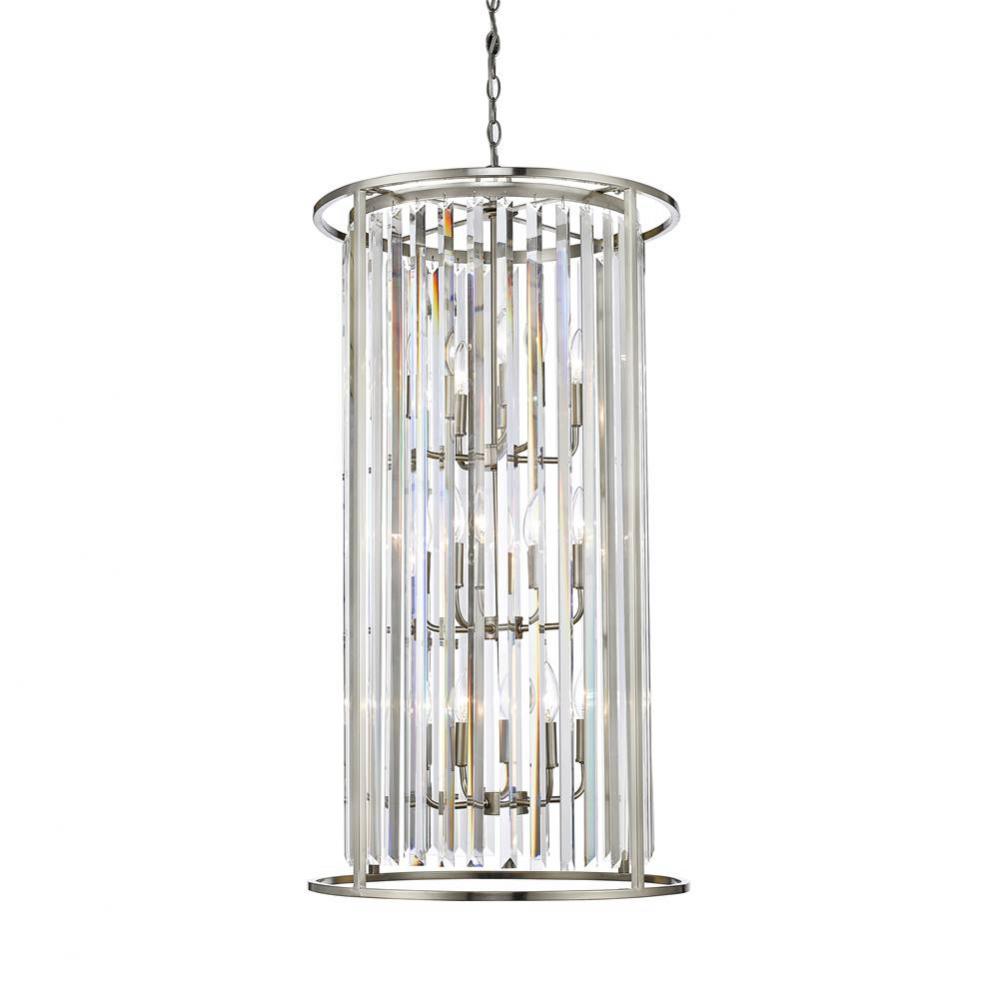 Z-Lite Lighting NICKEL TONES 439-12BN Chandelier - Nickel