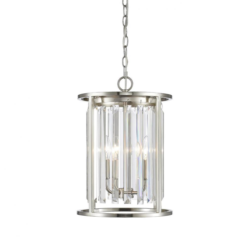 Z-Lite Lighting NICKEL TONES 439-3BN Chandelier - Nickel