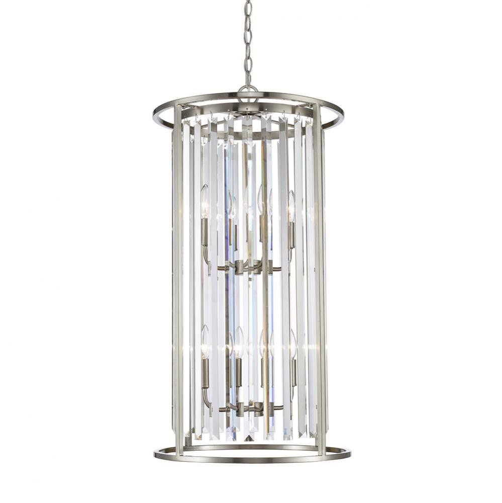 Z-Lite Lighting NICKEL TONES 439-8BN Chandelier - Nickel