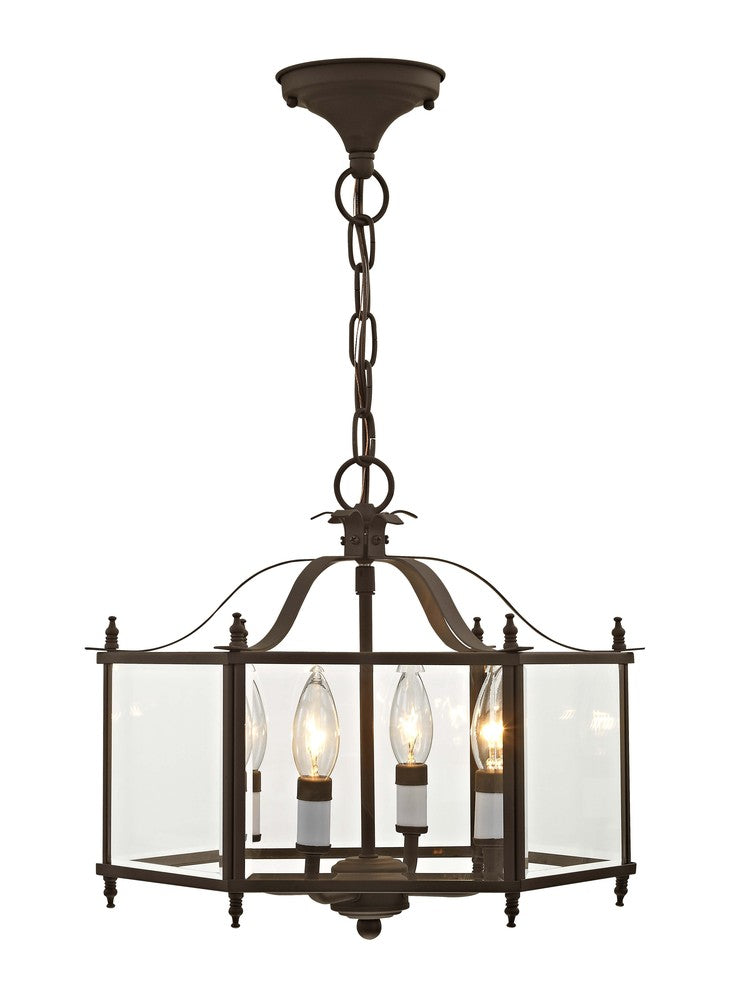 Livex Lighting LIVINGSTON 4398-07 Pendant Traditional - Bronze