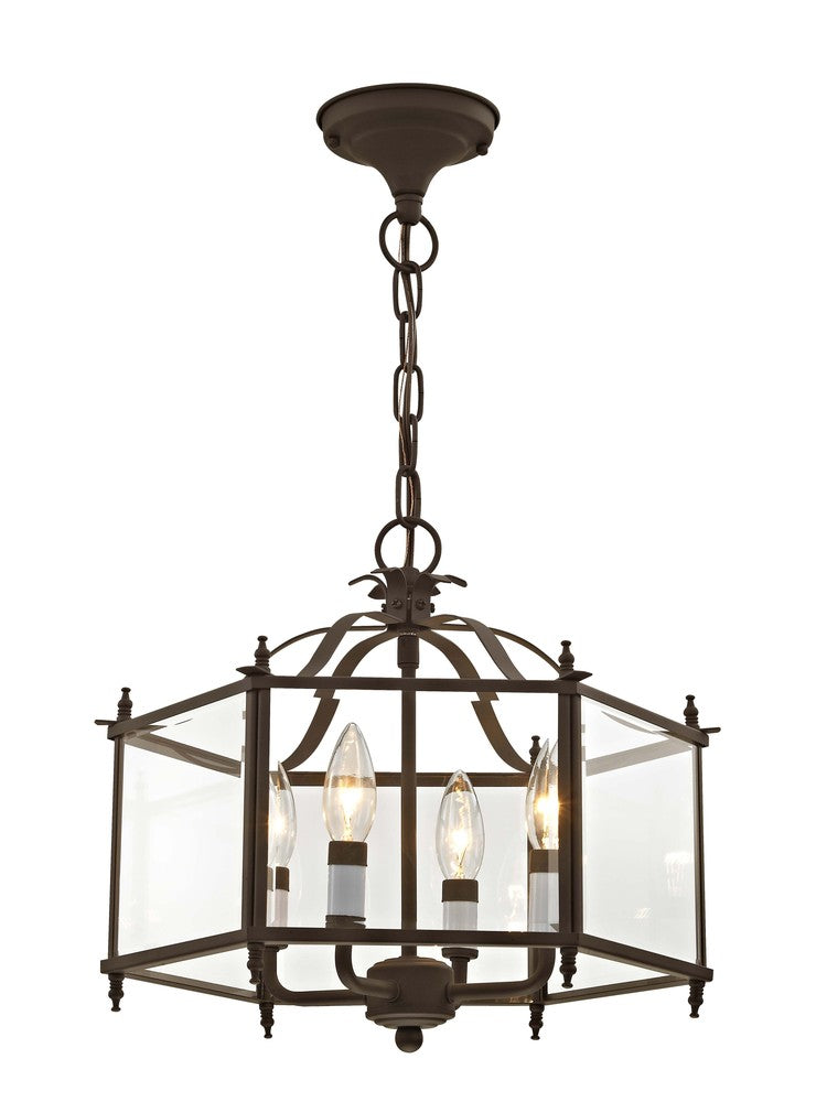 Livex Lighting LIVINGSTON 4398-07 Pendant Traditional - Bronze