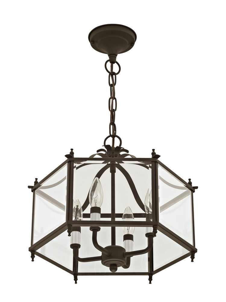 Livex Lighting LIVINGSTON 4398-07 Pendant Traditional - Bronze