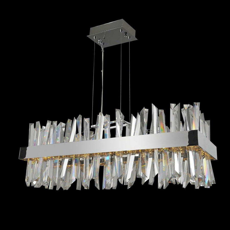 Glacier 36 Inch LED Rectangular Island