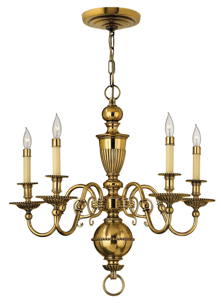 Hinkley Lighting CAMBRIDGE 4415BB Chandelier Traditional - Burnished Brass