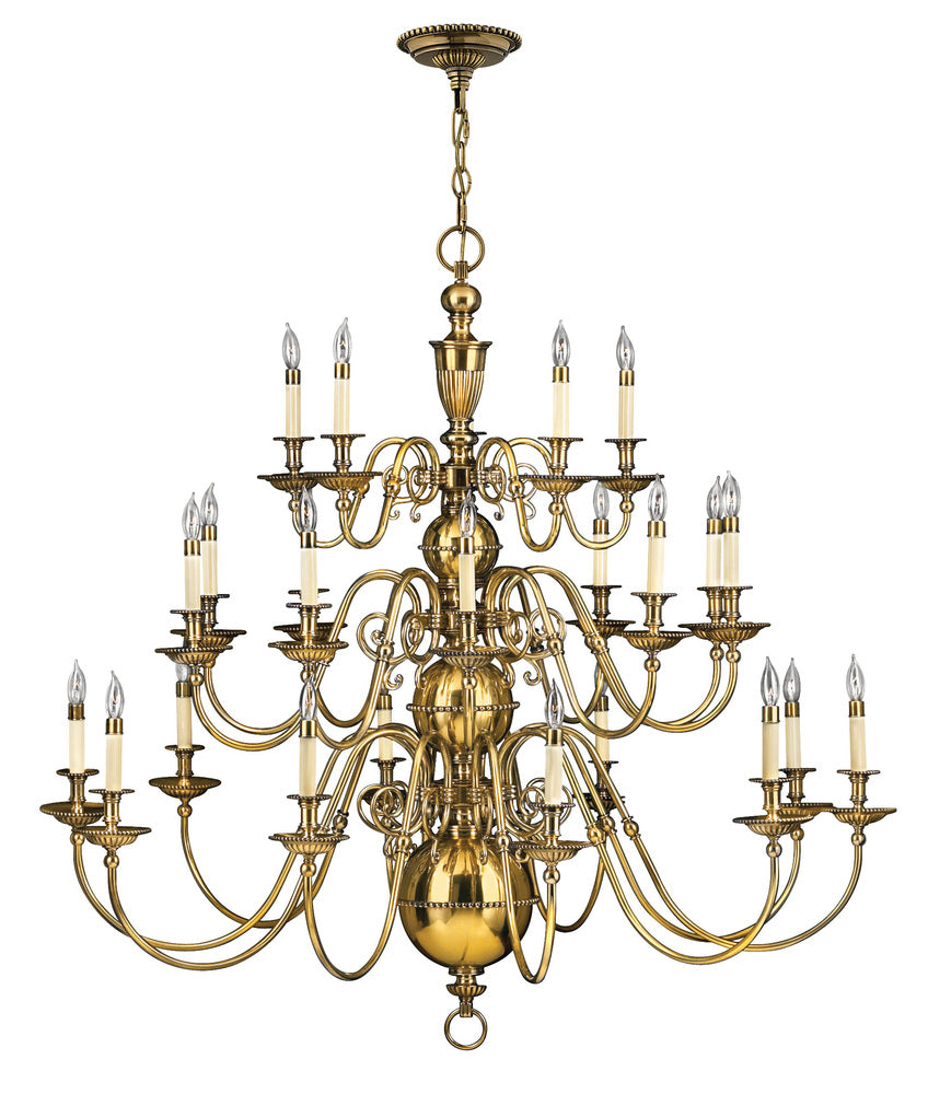 Hinkley Lighting CAMBRIDGE 4419BB Chandelier Traditional - Burnished Brass