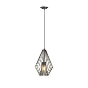 1 Light Pendant-Plated Bronze